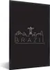 MuchoWow® MuchoWow® Gerahmtes Poster Stadtbild "Brasilien" Produktbild-Vorschau 1