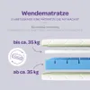 Träumeland Kindermatratze Schlummerland Air 140 × 200 cm Produktbild-Vorschau