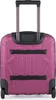 The back of a magenta rolling suitcase with a retractable handle. Anteprima dell’immagine prodotto