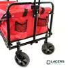 Lacers Petrolline Bollerwagen Faltbarer Handwagen mit 4 Produktbild-Vorschau 2