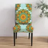 4 stuks elastische stoelhoes, universeel, boheems design, Productafbeelding-voorbeeld 5