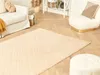BELIANI Teppich Beige Kaninchen-Kunstfell 160 x 230 cm Produktbild-Vorschau 2