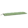 vidaXL Gartenbank-Auflage Blattmuster 150x50x7 cm Produktbild-Vorschau 2