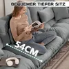 STILVORA Cloud Ecksofa mit breiten Armlehnen und 2 Produktbild-Vorschau 6