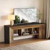 Mobile TV Tribesigns, mobile TV da 160 cm con ripiani Anteprima dell’immagine prodotto 2