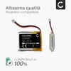 CELLONIC 1x Batteria per Headset / Auricolare / Cuffie Anteprima dell’immagine prodotto 4