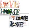 3 Stück Silikonform Gießformen, Love Home Family Epoxidharz Produktbild-Vorschau 3