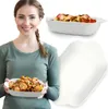 Weiße Auflaufform aus Keramik, 21x13x4 cm, 580 ml Inhalt, ofenfest bis 200 °C Podgląd zdjęcia produktu
