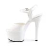 ASPIRE-609 Damen Sandale von Pleaser, Weiß  , EU 35, US 5 Produktbild-Vorschau 3