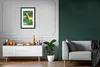 MuchoWow® Gerahmtes Poster Dschungel - Giraffe - Tukan - Produktbild-Vorschau 6