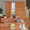 2er Set Samtvorhang Kräuselband 132x244cm Prägemuster Produktbild-Vorschau 8