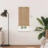 vidaXL Store à enroulement avec rideaux Naturel 60 x 220 cm Voir les images du produit 3