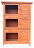 Huka MacHook 3 drewniana klatka dla królików 98x51,5x145 cm Podgląd zdjęcia produktu 1