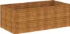 vidaXL Hochbeet 196x100x69 cm Cortenstahl Produktbild-Vorschau 2