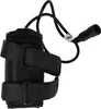 A black battery pack with straps and a cable with a connector. Produktbild-Vorschau