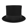 Cappello a cilindro in feltro di lana Fiebig Altezza 13 cm Anteprima dell’immagine prodotto 4
