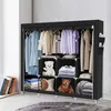 170x170x45 cm Stoffkast, opvouwbare kast, kledingkast van Productafbeelding-voorbeeld 8