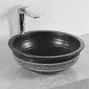 Umywalka nablatowa KERRA KR-354, ceramiczna, antracytowa z Podgląd zdjęcia produktu 2