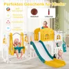 COSTWAY Kinderspeelset met glijbaan, klimrek, schommel, Productafbeelding-voorbeeld 7