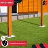 KOTARBAU® 4 ks Podpera stĺpa H na osadenie do betónu 100 Náhľad obrázku produktu 2