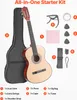 SucceBuy Konzertgitarre, 960 mm, Holz-Klassikgitarren-Set Produktbild-Vorschau 7