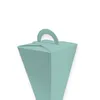itenga Geschenktüte Schultüte mit Griff 21 cm Türkis Produktbild-Vorschau 3