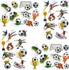 Oblique Unique 42 Temporäre Tattoos Kinder Fussball Tattoo Produktbild-Vorschau 1