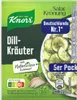 A package of Knorr Dill-Kräuter salad dressing mix. Produktbild-Vorschau