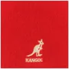 Kangol Flat Cap Schiebermütze 504 aus reiner Wolle in rot Produktbild-Vorschau