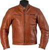 Helstons Rocket Motorrad Lederjacke, hellbraun, 4XL Produktbild-Vorschau 1