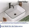 DeerValley  DV-1V0002 keramik Waschbecken, rechteckiges Produktbild-Vorschau 9
