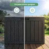 Gartenbox wasserfest 170L Aufbewahrungsbox Garten Balkon Produktbild-Vorschau 8