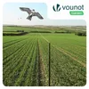 VOUNOT® 2er Set Vogelschreck Falke Drachen mit 4m Produktbild-Vorschau 2