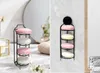 Porte-savon en acier inoxydable 4 niveaux avec crochet Noir Voir les images du produit 3