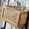 CALICOSY -  Aufbewahrungsbox Bambus und Rattan Mittlere Produktbild-Vorschau 3