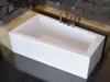 Badewanne INTIMA LINKS 150x85cm mit Füßen , mit Siphon (mit Produktbild-Vorschau 1