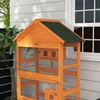 PawHut Vogelkäfig aus Holz, Papageienkäfig, Spielplatz, Produktbild-Vorschau 7