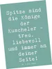 Mr. & Mrs. Panda Grußkarte Spruch Spitz König - Meeresbrise Produktbild-Vorschau 1