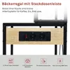 WOLTU Küchenregal, 6-stöckig, 6 Haken, Metallrahmen, mit Produktbild-Vorschau 7