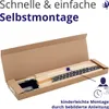7 Zonen Buche Lattenrost 90x200 mit 28 Latten  Buche Produktbild-Vorschau 6