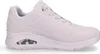A side view of a pink Skechers sneaker against a white background. Produktbild-Vorschau