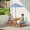 BEALIFE Set di mobili da giardino per bambini, 4 pezzi, con Anteprima dell’immagine prodotto 5