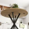 Runder Küchentisch, 80 cm, kompakte Tischplatte, Produktbild-Vorschau 9
