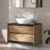 Dolní skříňka pod dřez Vicco Edelin Antracit/Artisan 80 x Náhled obrázku produktu 5