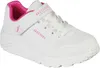 Detské šnurovacie topánky Skechers biele veľkosť 27 Náhľad obrázku produktu 6