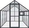vidaXL Voliéra antracit 1,79x4x1,85 m Hliník Náhled obrázku produktu 3