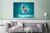 MuchoWow® Poster Kuh - Ballett - Porträt - Blau - Tiere Produktbild-Vorschau 5