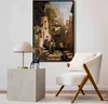 Italienischer Leinwand Leinwandbild - Im Dachstübchen (Carl Produktbild-Vorschau 2
