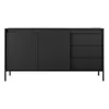 Masseno Kommode SENSATO 154 cm Sideboard mit 3 Schubladen Produktbild-Vorschau 3