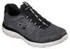 Skechers Herren-Slipper SUMMITS FORTON Schwarz-Weiß, Produktbild-Vorschau 2